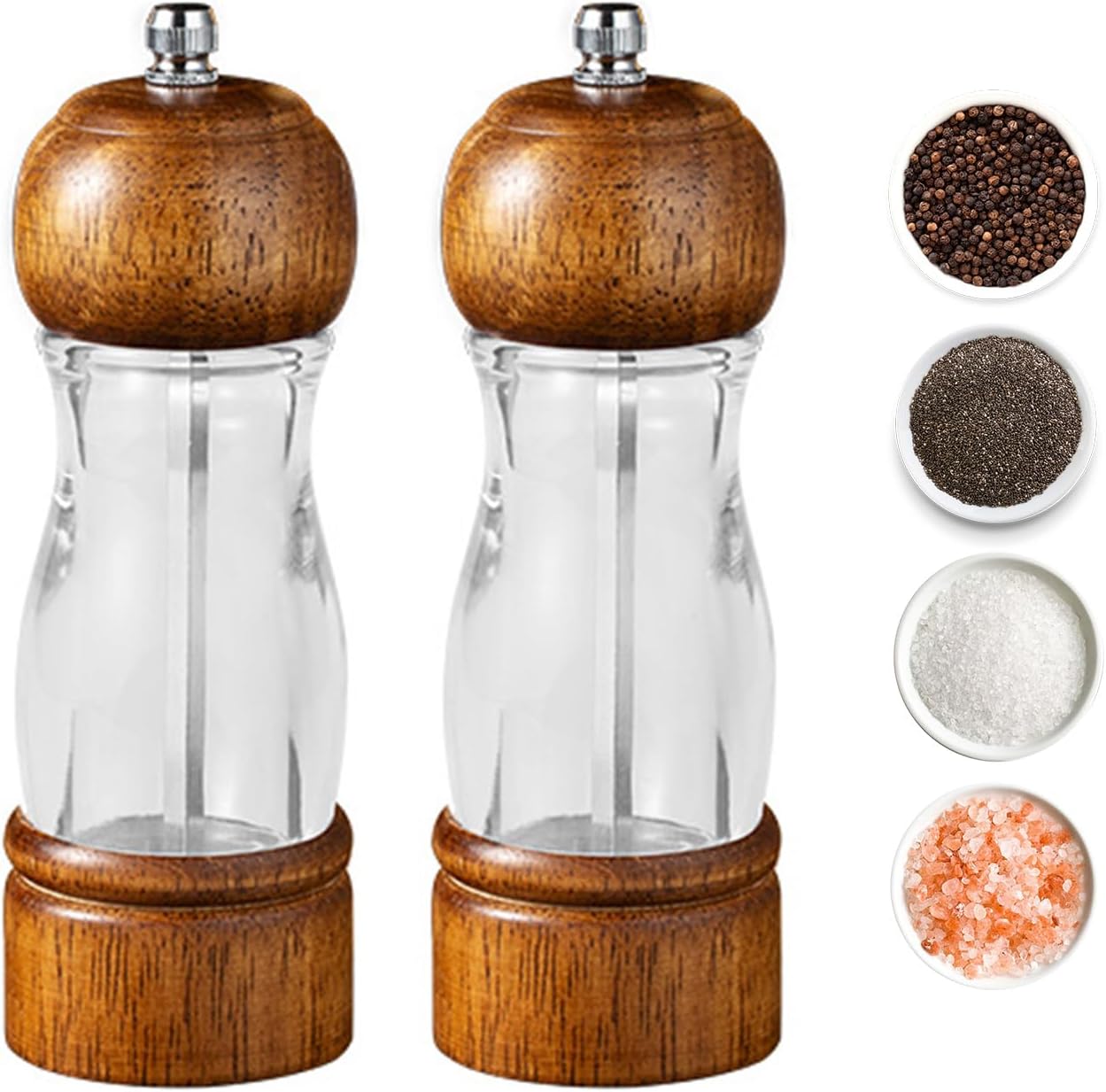 Ensemble de 2 moulins à sel et à poivre Vendos85 - Mathon