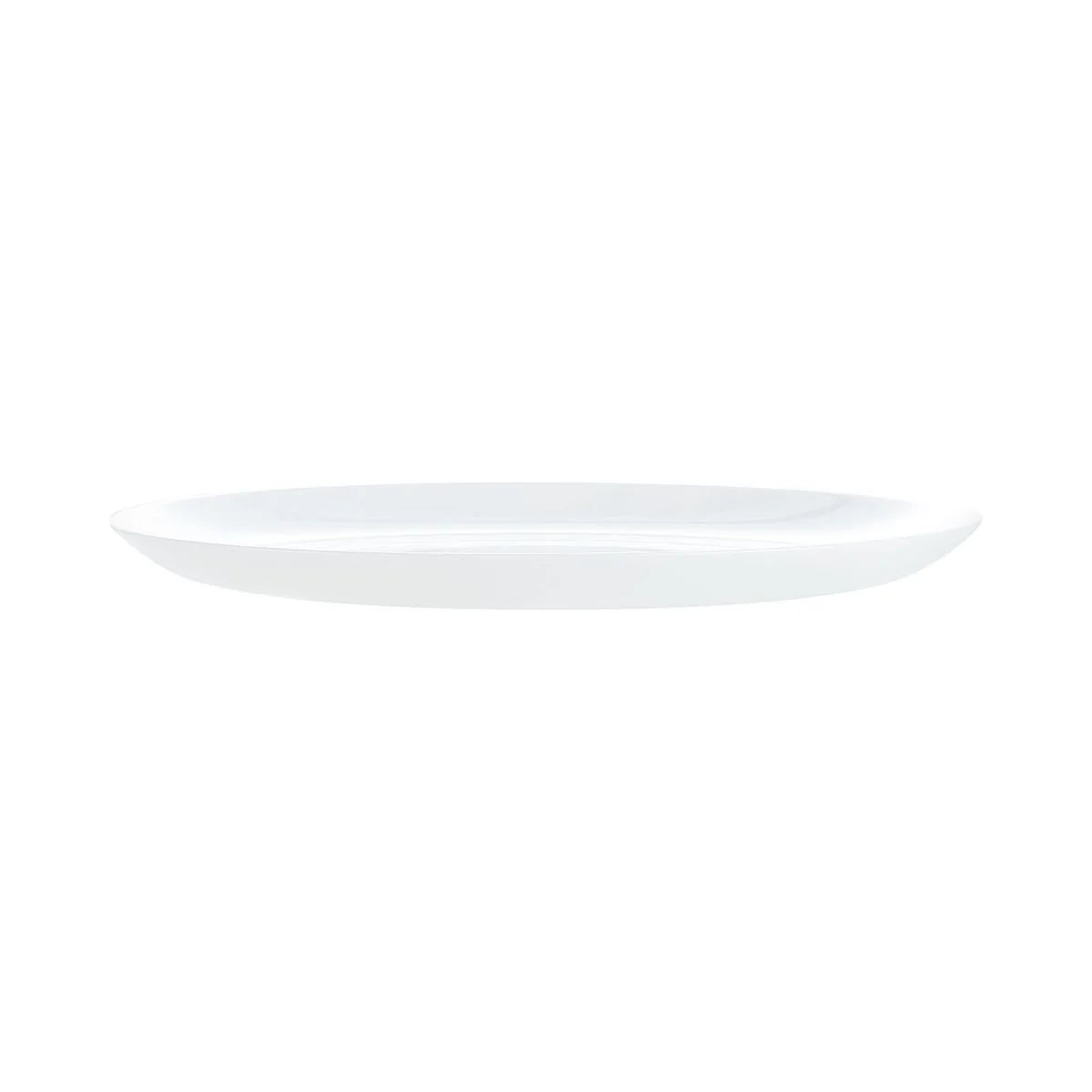 Assiette plate  Diwali Blanc - Luminarc - verre opale extra résistant Luminarc - Mathon - 3