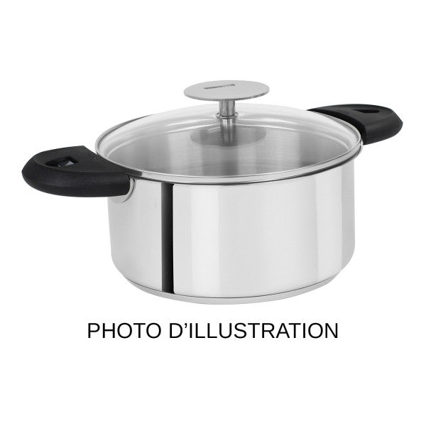 Faitout inox Mutine sans manche 24 cm 5,2 L Cristel - Mathon - 5