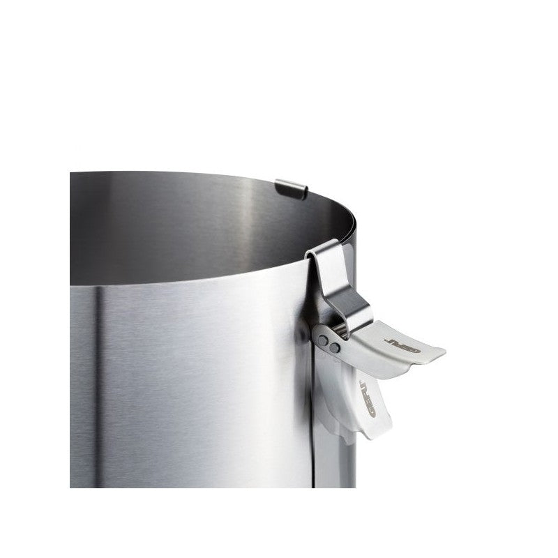 Cercle à gâteau h.10 cm en acier inoxydable Tondo clip Gefu - Mathon - 5