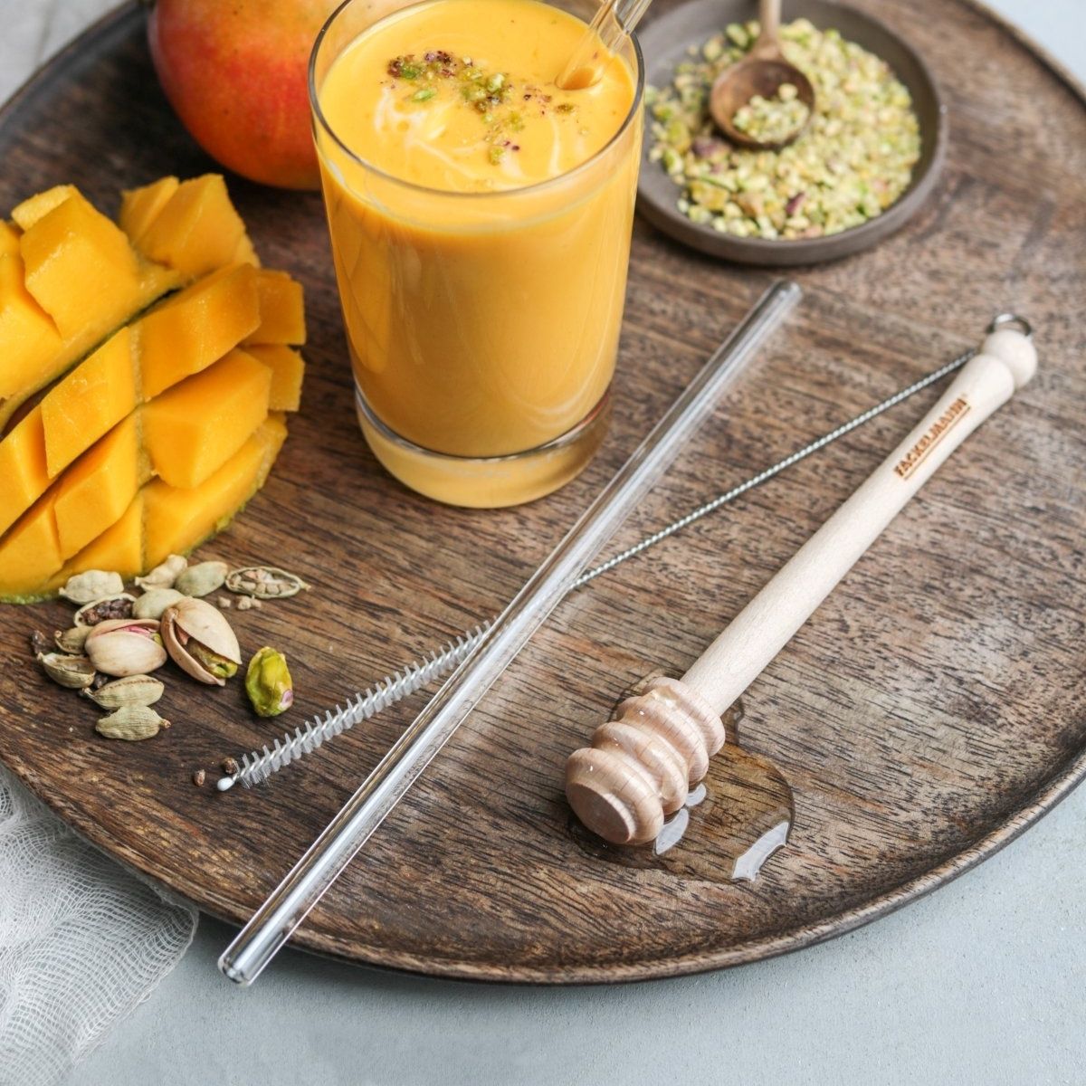 Cuillère à miel en bois  Petit Déjeuner Fackelmann - Mathon - 1