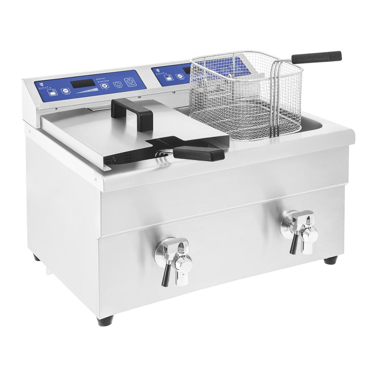 Friteuse à induction professionnelle restaurant 1 x 10 litres 60 à 190°C 14_0001772 - Mathon - 3