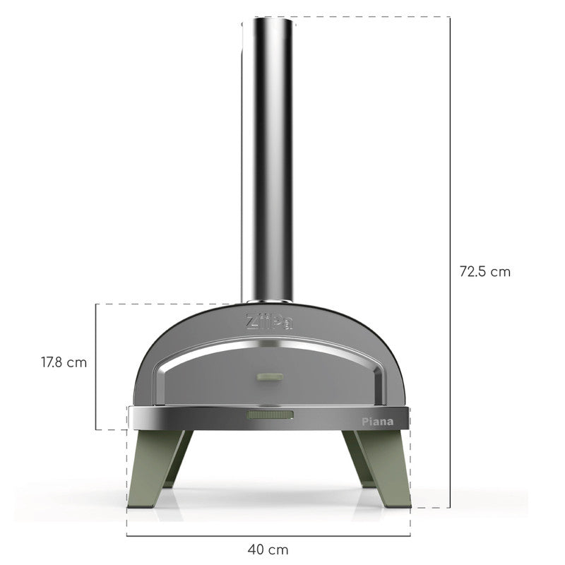 Four à Pizza PIANA à pellets Eucalyptus Ziipa - Mathon - 8