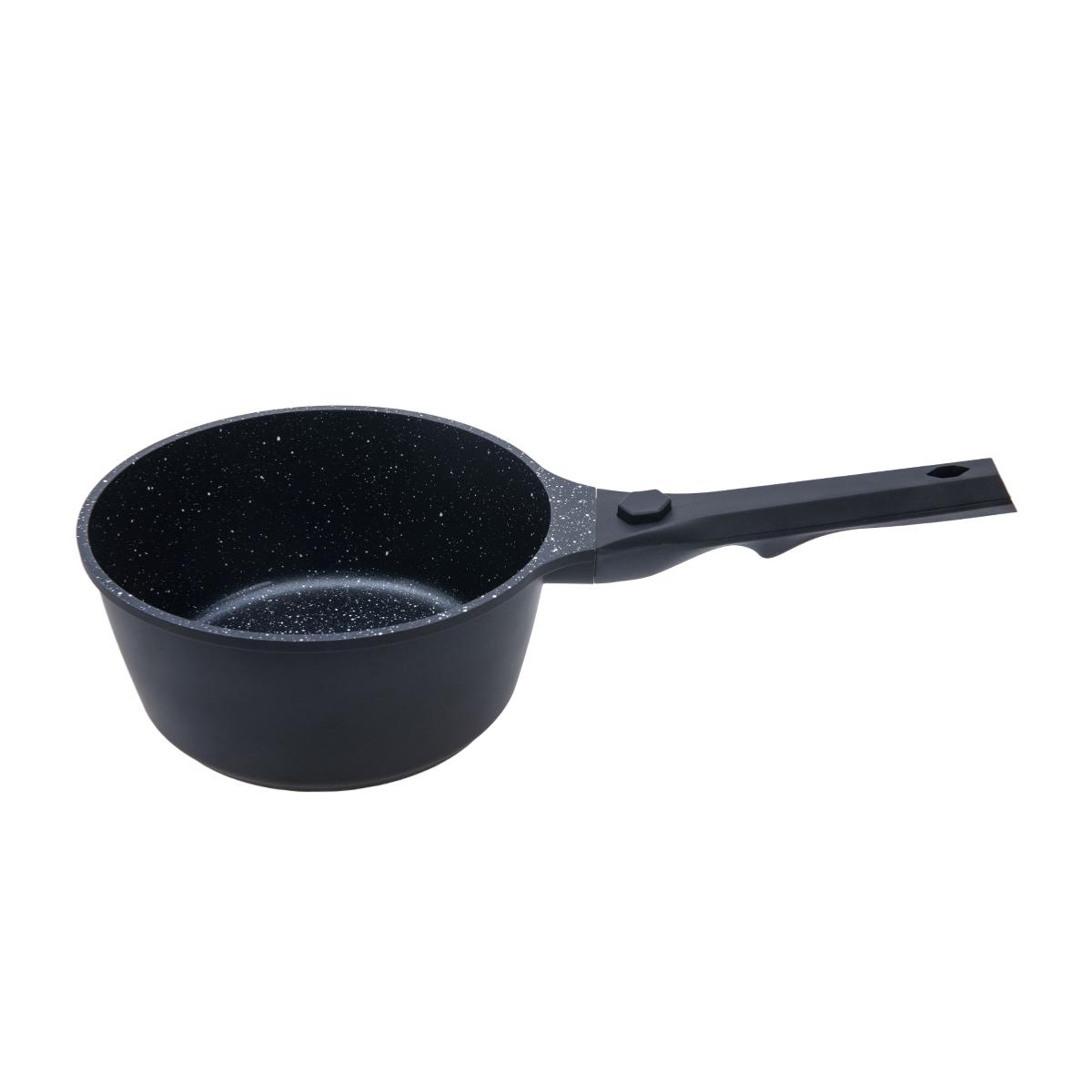 Set de 3 casseroles noir amovible 16/18/20cm - "Alizée" Laguiole Cuisson - Mathon - 3
