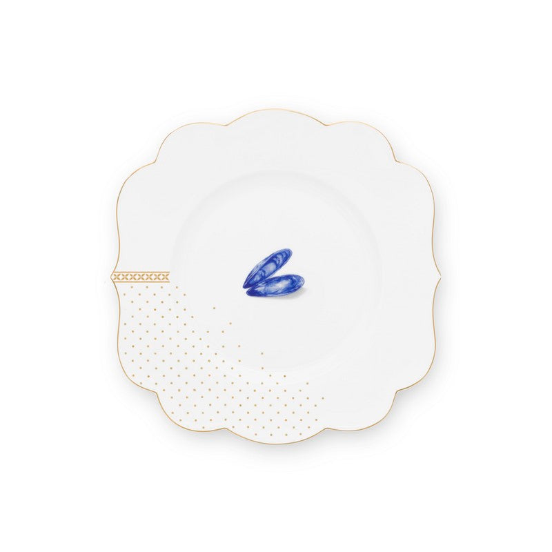 Lot de 6 Assiettes dessert Royal Yerseke - 23,5cm Pip Studio - Mathon