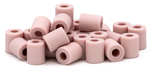 Sachets de 15 Perles de Céramique Roses FruitsTropicaux - Mathon