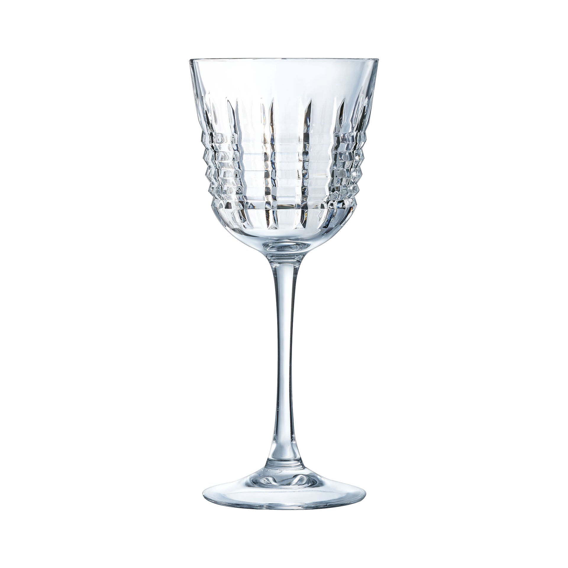 6 verres à pied 25cl Rendez-vous Cristal d