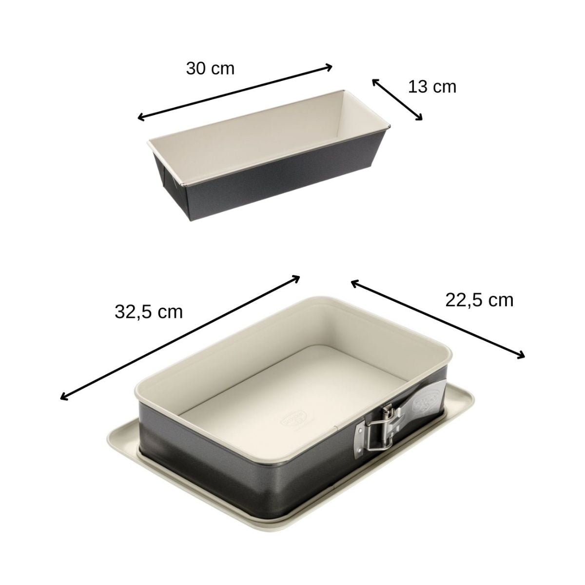 Moule à cake 30 cm et moule à gâteau rectangulaire 28 x 18 cm Dr. Oetker Back Trend Dr. Oetker - Mathon - 4