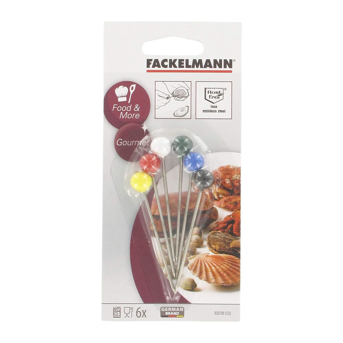 Lot de 12 pics à bigorneaux Fackelmann - Mathon - 4