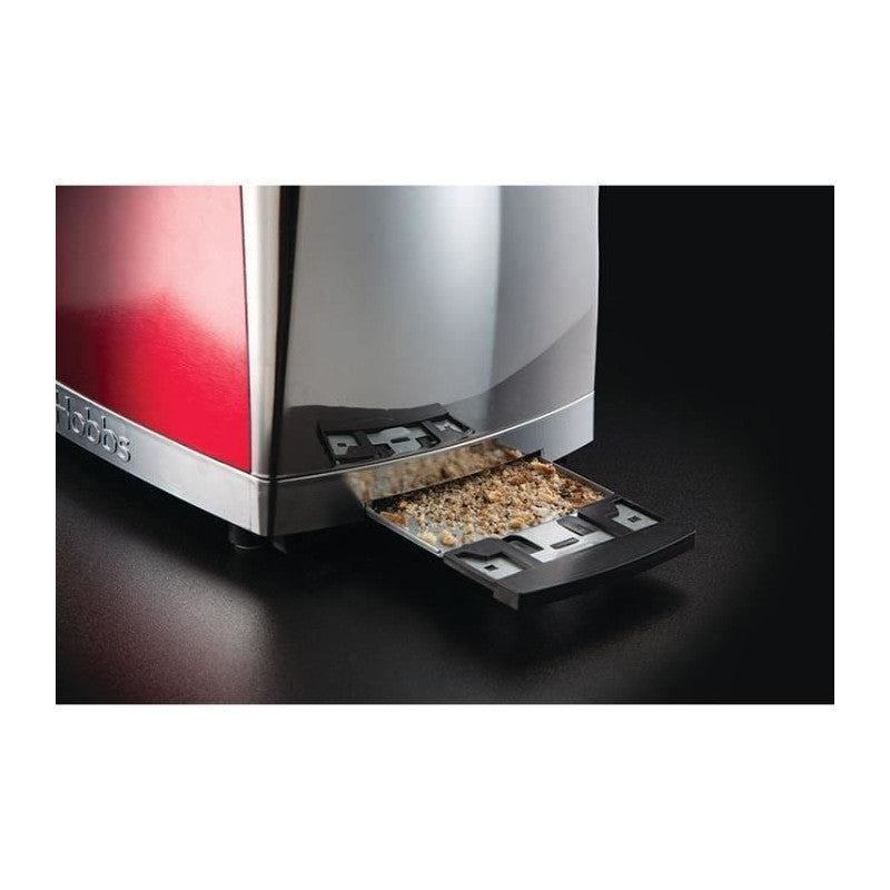 23250-56 - Grille-pain Luna - Technologie Fast Toast - Rouge Solaire Russell Hobbs - Mathon - 6