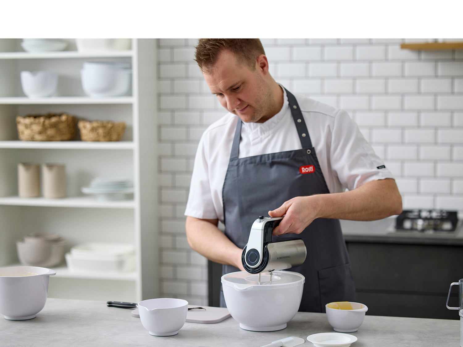 Bol à mixer NEW MARGRETHE en durostima® Blanc Rosti - Mathon - 9