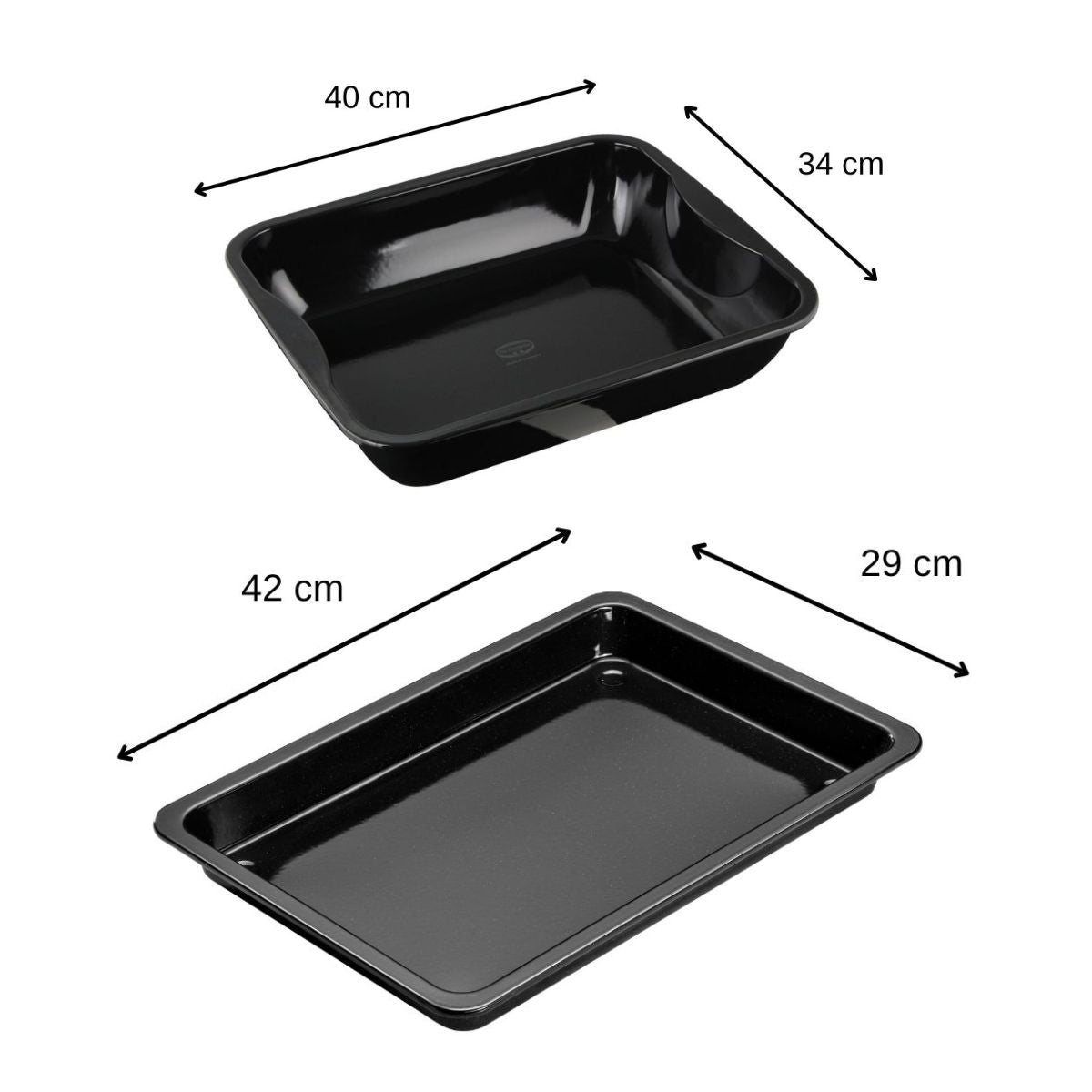 Plat à four bords hauts 40 x 34 cm et plaque de cuisson 42 x 29 cm Dr. Oetker Back-Idee Kreativ Dr. Oetker - Mathon - 4