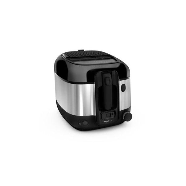Friteuse  Super Uno 2,2 L 1800 W Noir Et Argent Moulinex - Mathon
