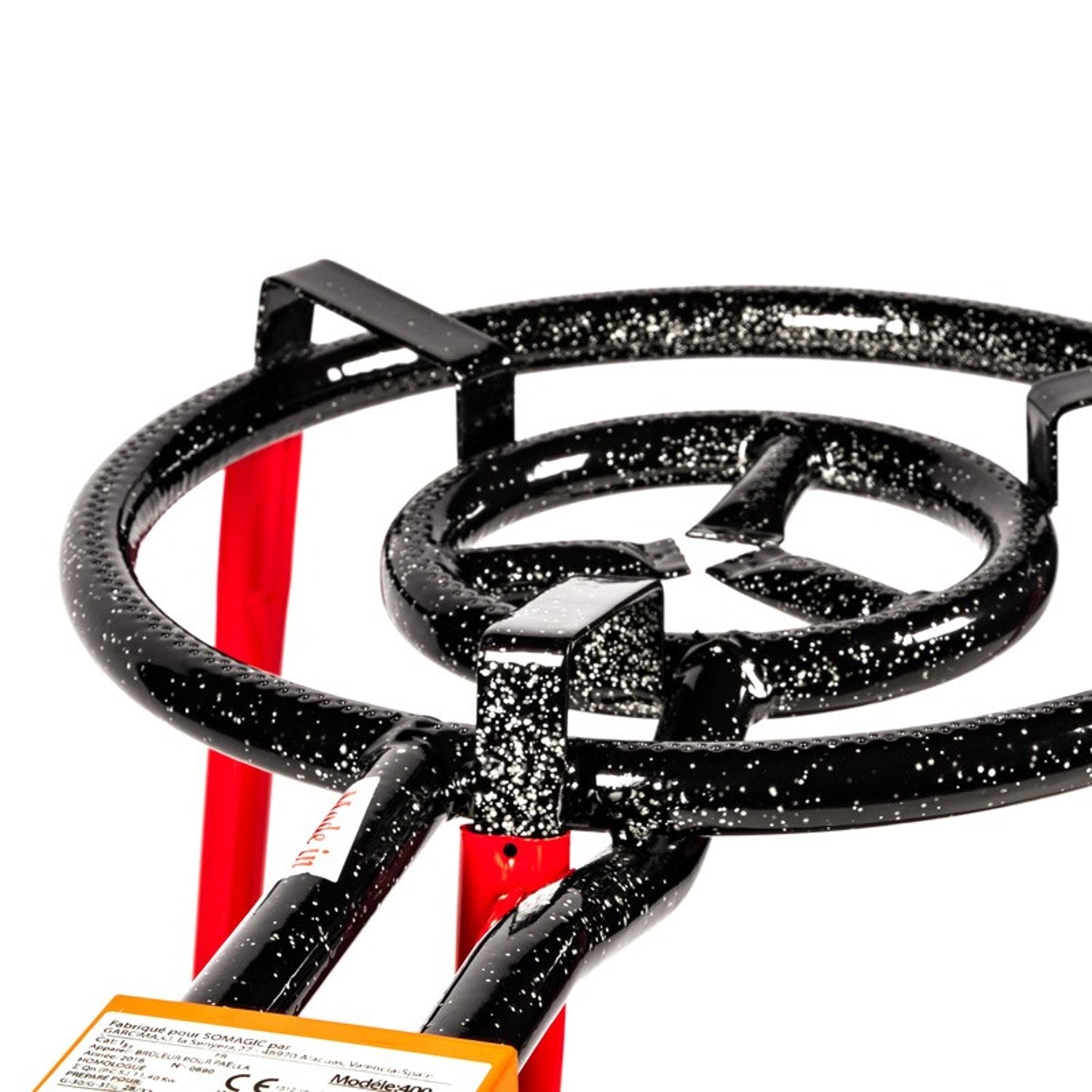 Paellera à gaz VALENCIA sur chariot - 11,4kW Somagic - Mathon - 4