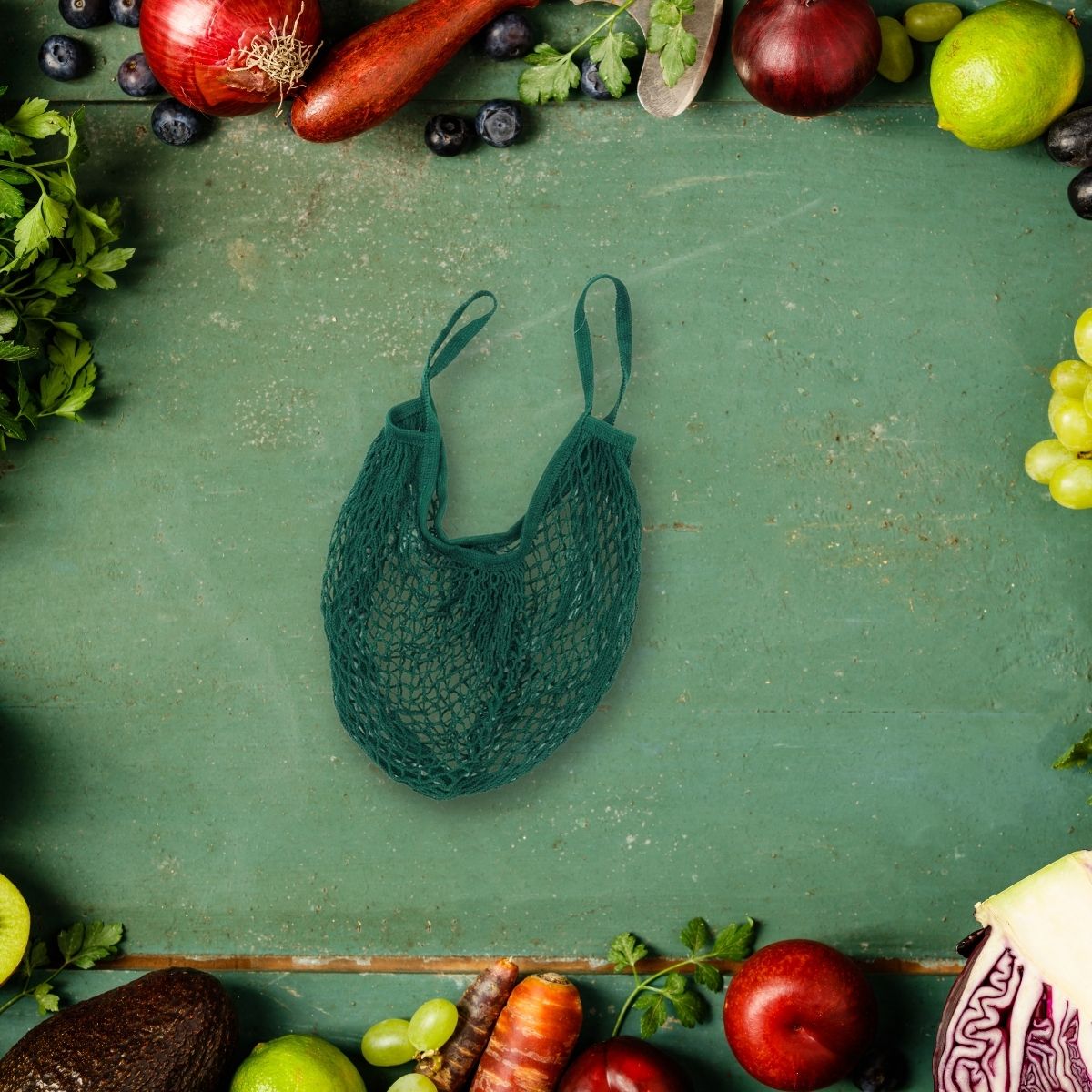 Sac à provisions type filet de course  Nature Fackelmann - Mathon - 2