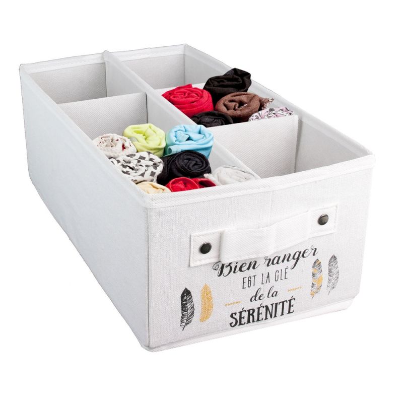 Rangement Tiroir 6 Compartiments Idebox RG5982 CMP - Mathon - 5