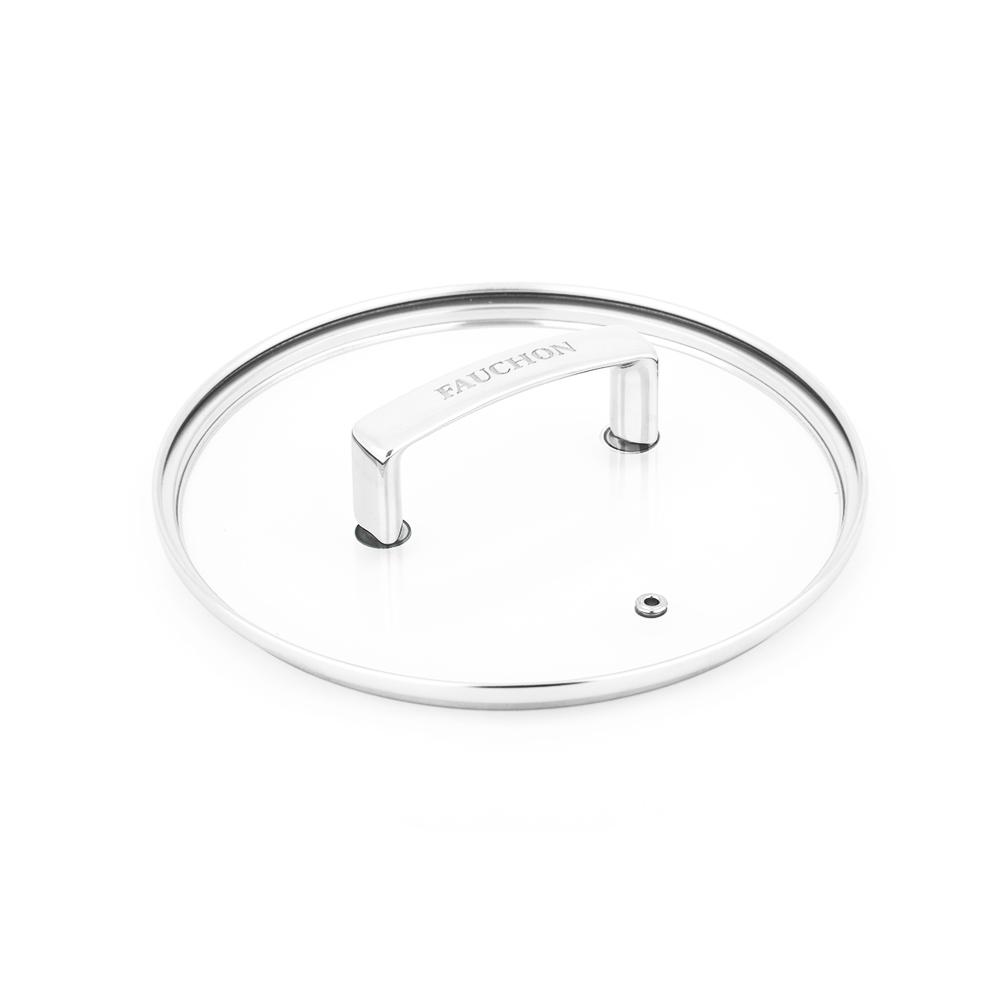 Couvercle 20cm en verre et en aluminium SIGNATURE Fauchon Art de la Table - Mathon - 2