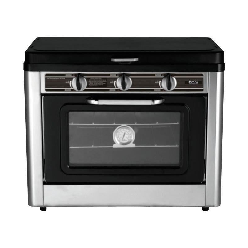 Combiné Four / Réchaud 2 Feux De Camping - Incasa - 016463 INCASA - Mathon - 1