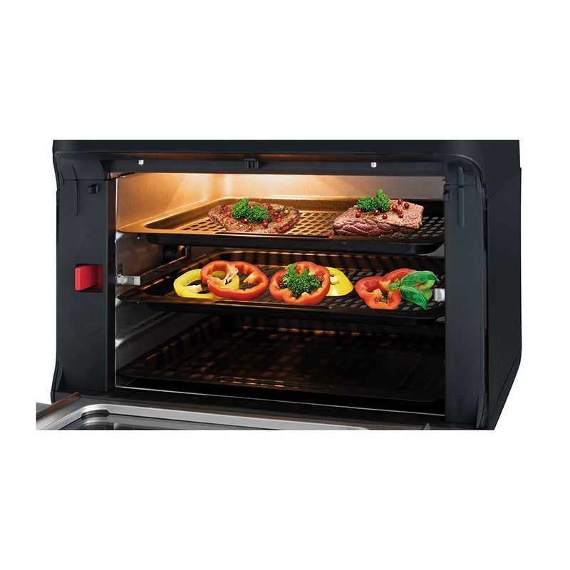 Four à air chaud 11L 1500W Clatronic FR 3747H Noir Clatronic - Mathon - 6