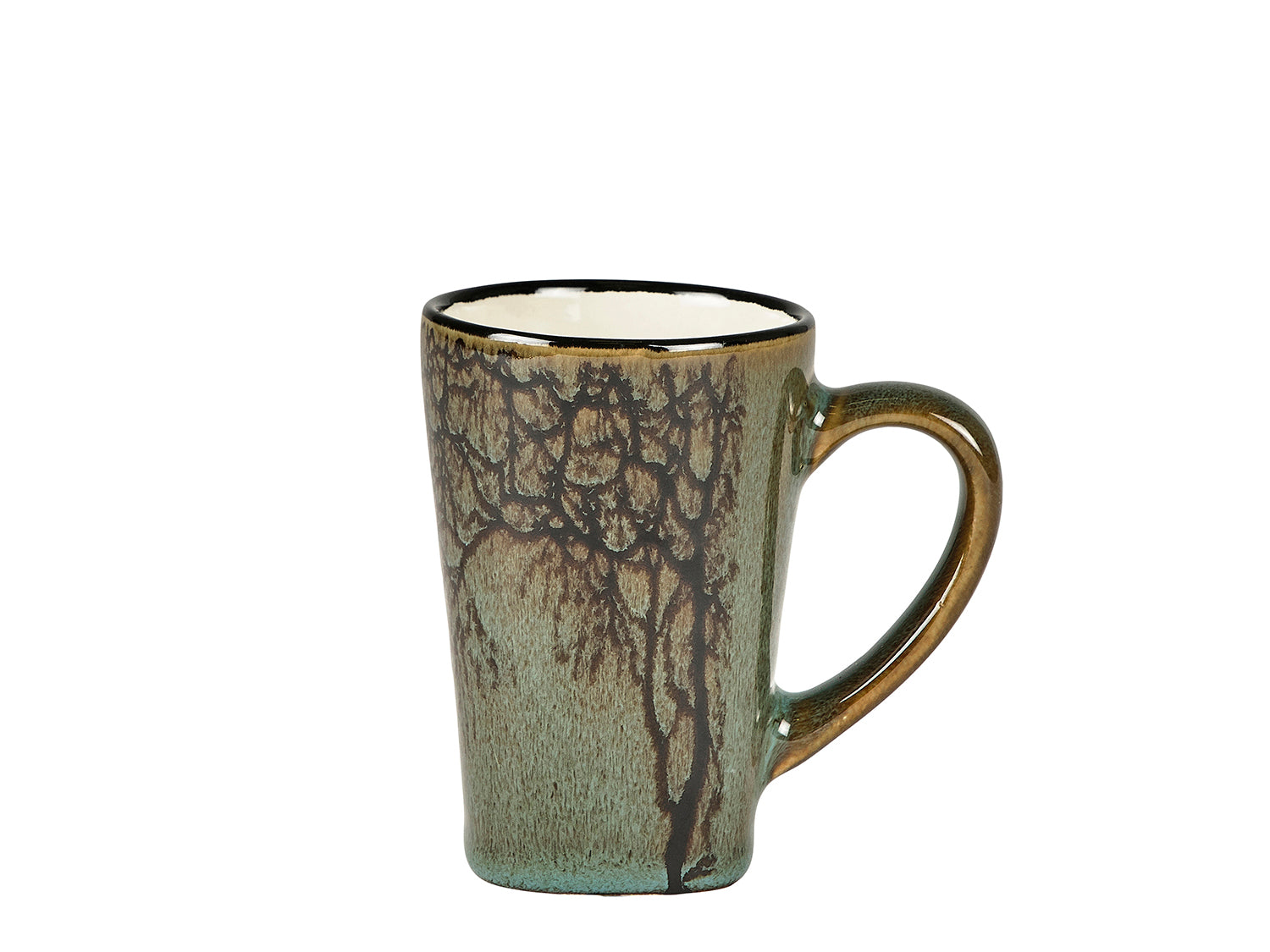 Set de 4 tassed espresso HELA en grès Vert Villa Collection - Mathon - 2