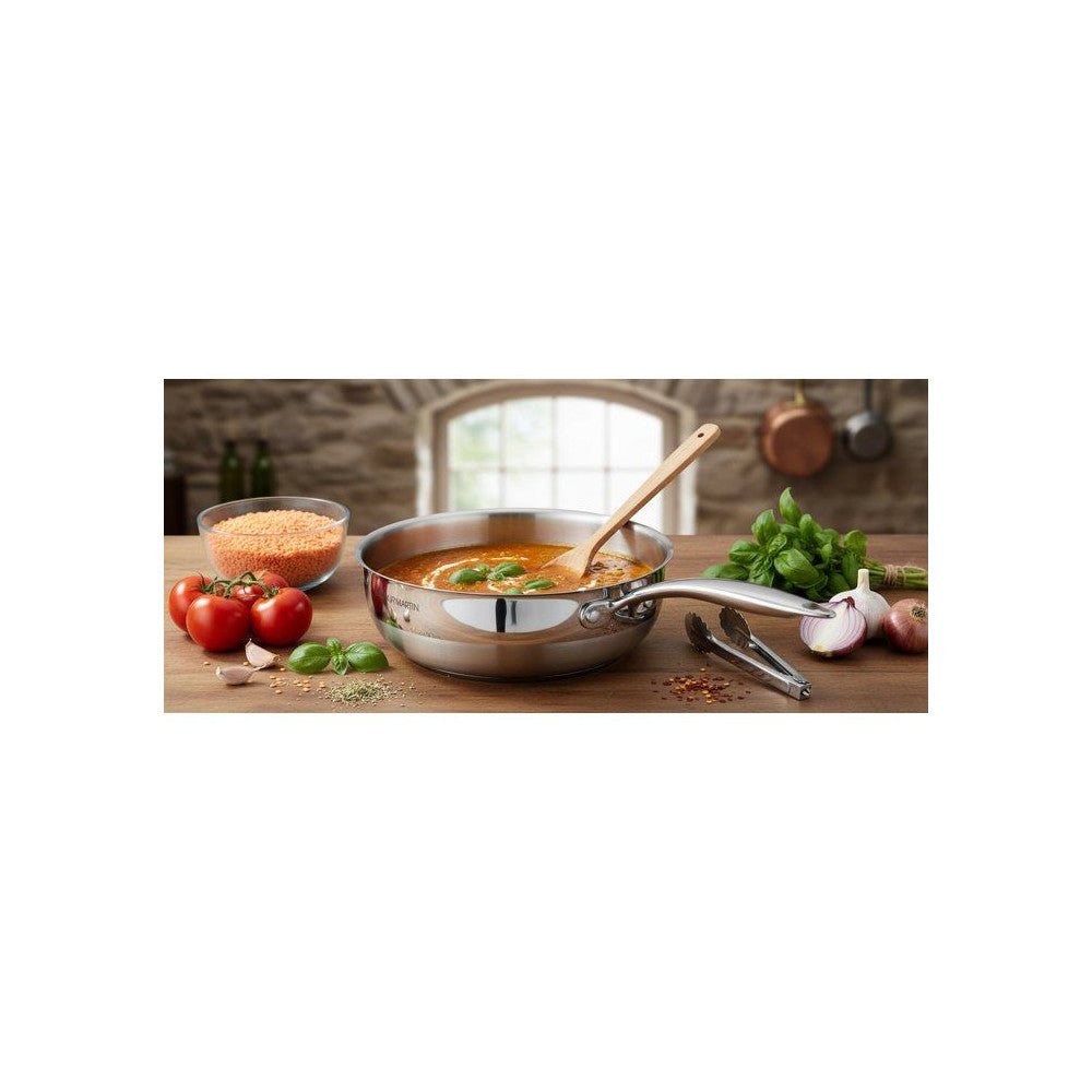 Sauteuse Grand Chef -   - Am4490 - ø20 Cm - Inox 18/10 - Tous Feux Dont Induction Arthur Martin - Mathon - 4
