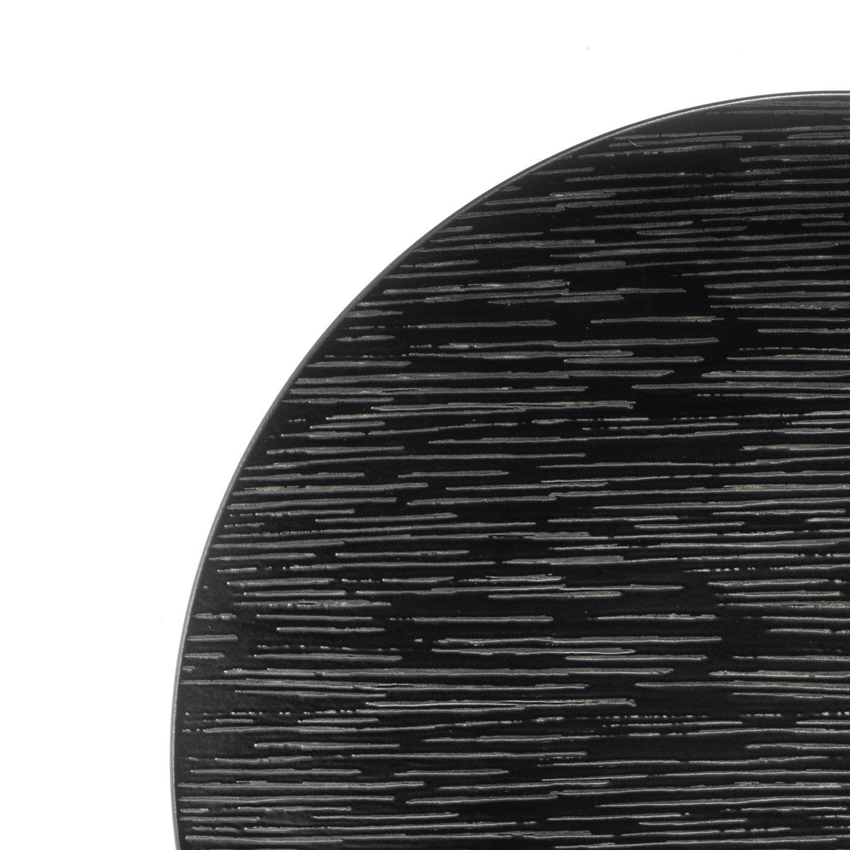 Magma Noir - Assiette plate 27 cm (lot de 6) Médard de Noblat - Mathon - 2