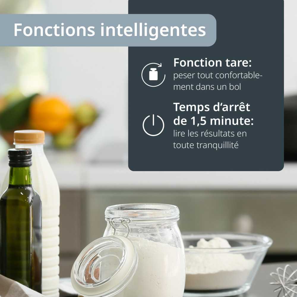 Balance De Cuisine Digitale - Ade - Anja - Plastique Abs - 17 X 17 X 2,2 Cm - Inclus 1 Pile Cr 2032 ADE - Mathon - 6