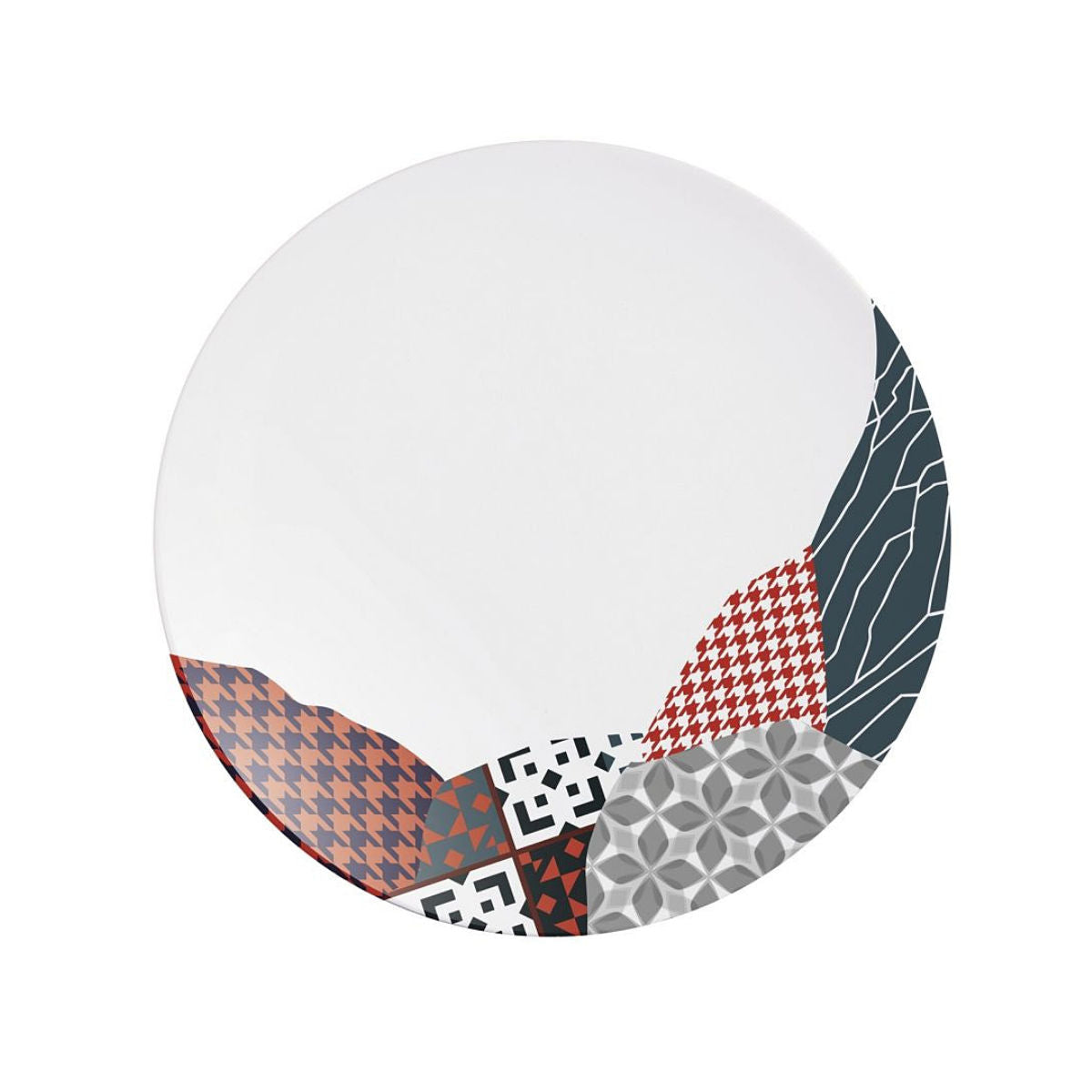 6 assiettes à dessert 21,5cm Fragment Carmin Chef & Sommelier - Mathon