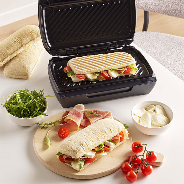 Gaufrier avec jeux de plaques panini et gaufres 900 W Lagrange - Mathon - 4