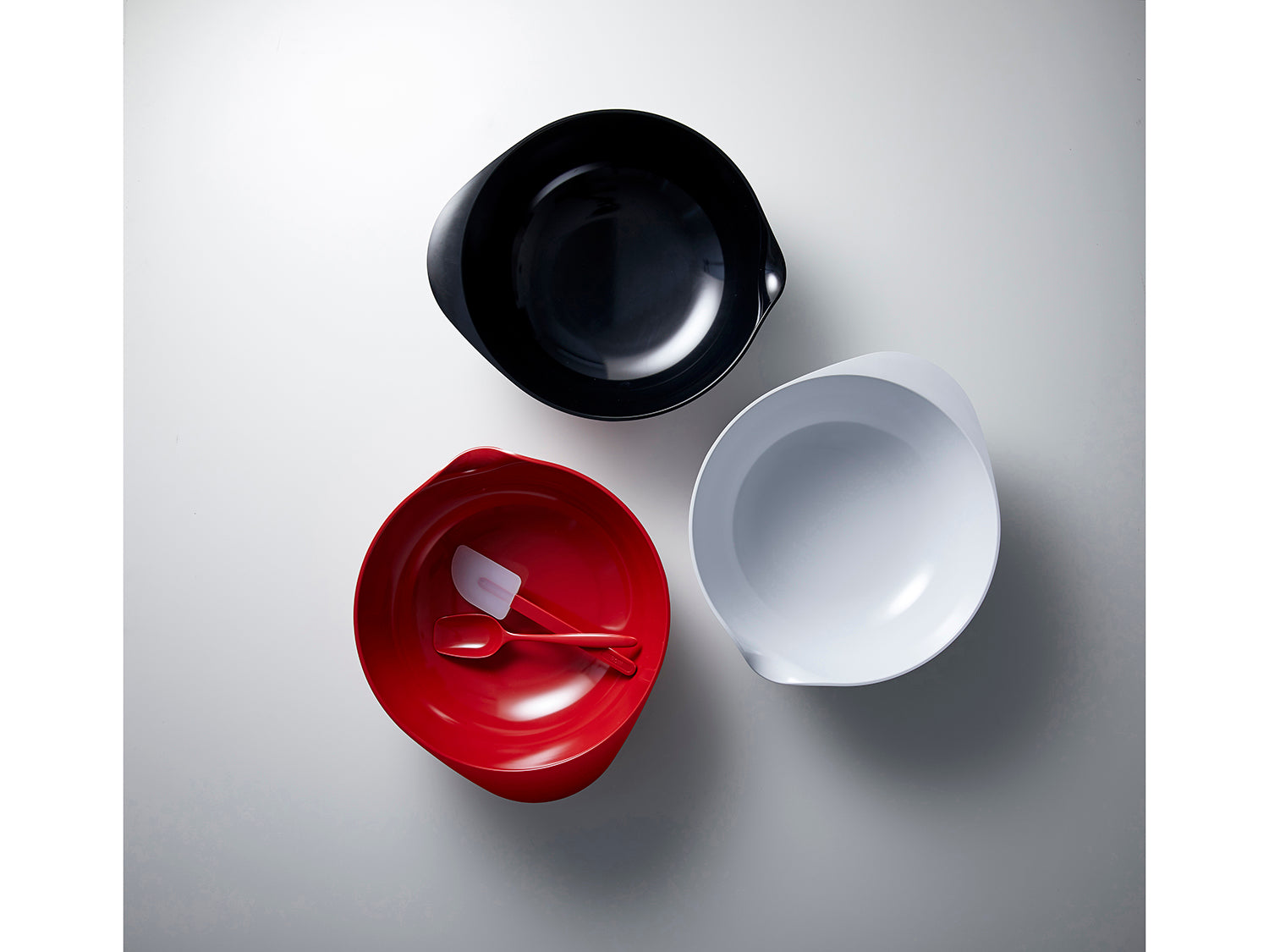 Spatule CLASSIC en plastique et silicone Rouge Rosti - Mathon - 10