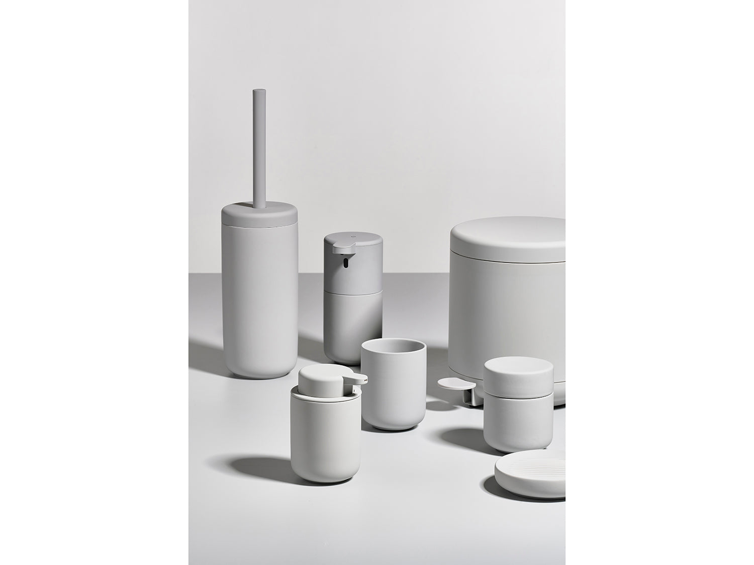 Pot avec couvercle UME en grès Gris clair Zone Denmark - Mathon - 4