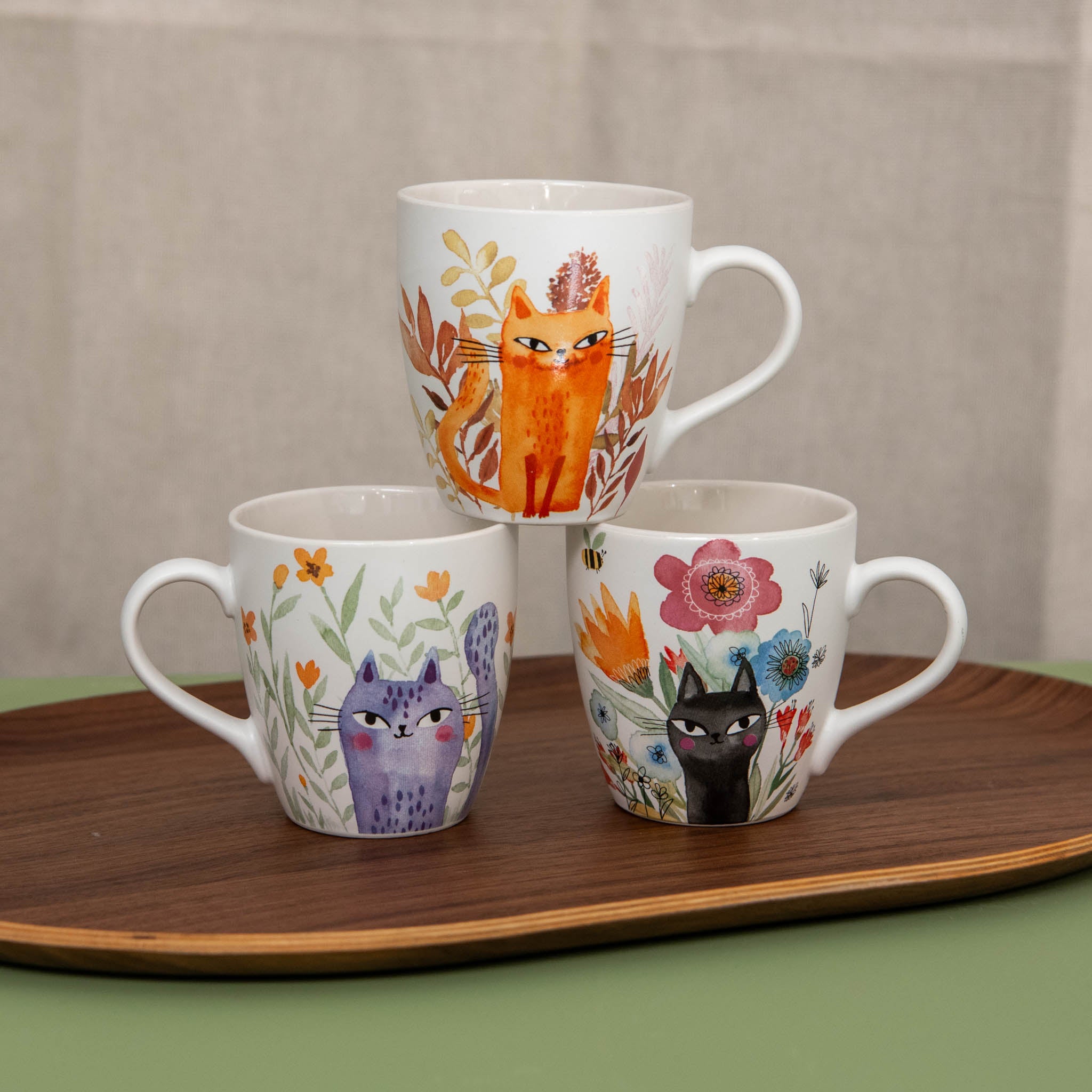 Coffret 6 tasses 23 cl Savannah Table passion - Mathon - 3