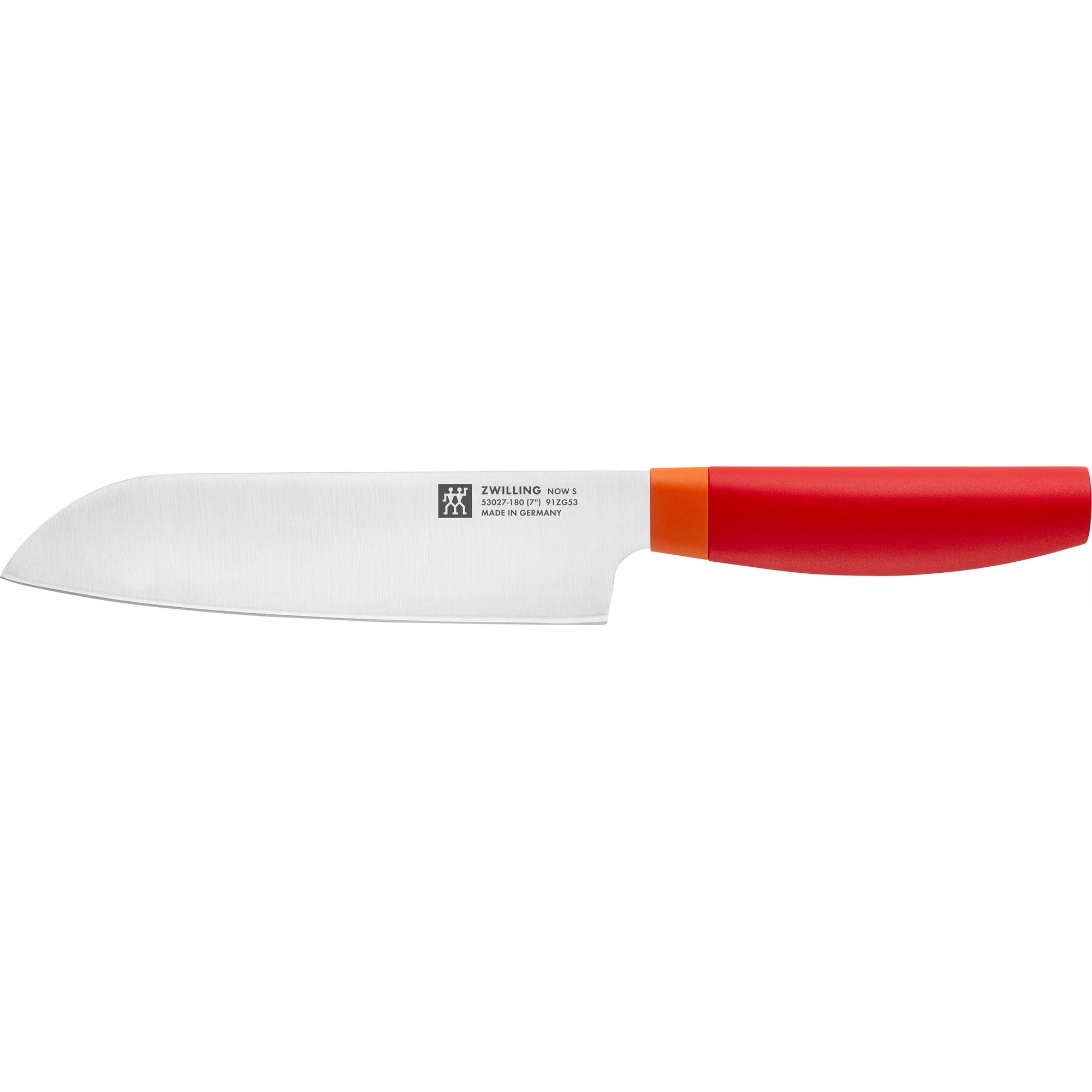 Couteau santoku Now S 18 cm Rouge Zwilling - Mathon