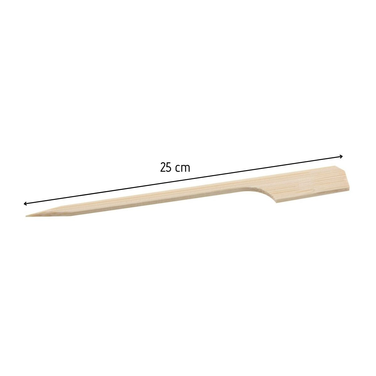 Lot de 100 pics à brochettes en bois 25 cm  Basic Fackelmann - Mathon - 3