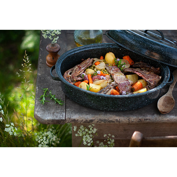 Roaster 3 6 personnes 40 cm Graniteware - Mathon - 5