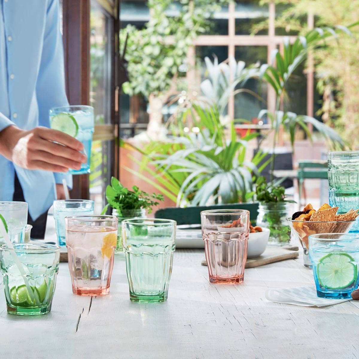 Lot de 6 verres à jus, ROCKBAR, 37 cl Bormioli Rocco - Mathon - 2