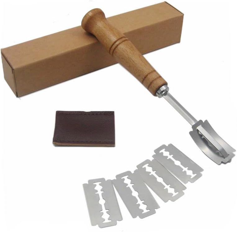 Couteau à pain avec lames interchangeables et étui cuir Vendos85 - Mathon