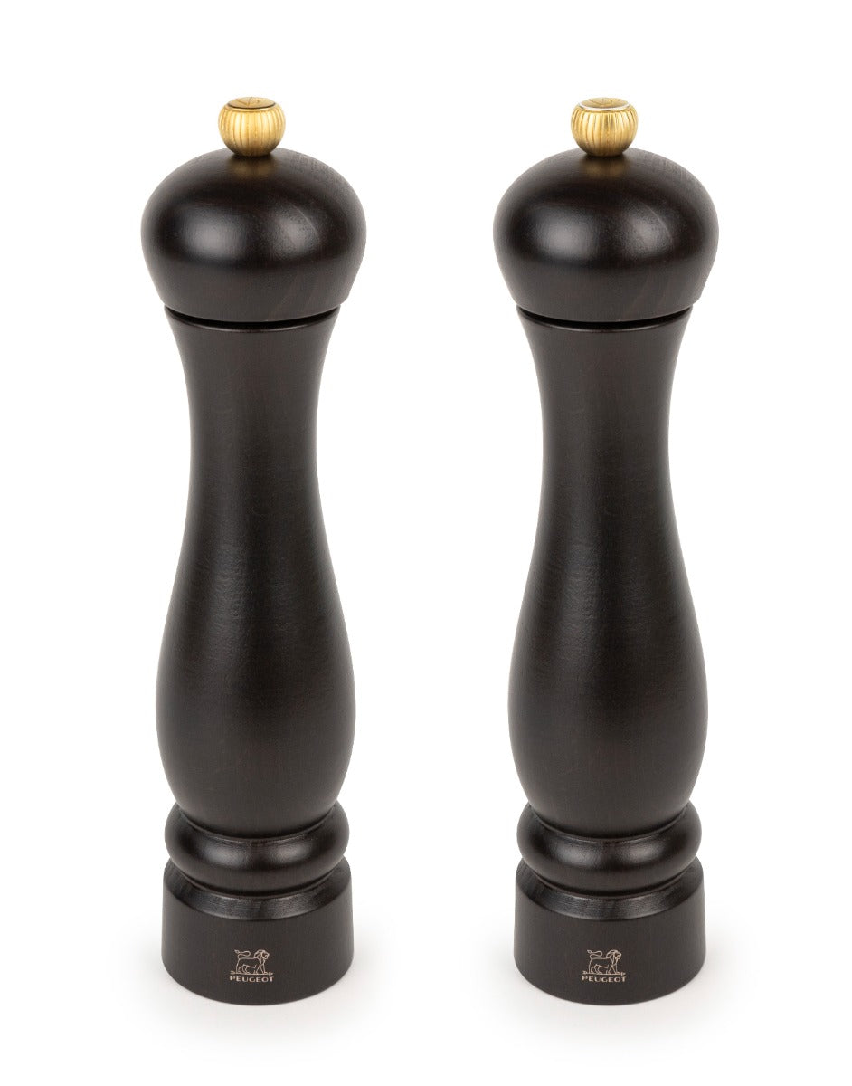 Clermont Duo de moulins à poivre et à sel Chocolat 24 cm Peugeot - Mathon - 1
