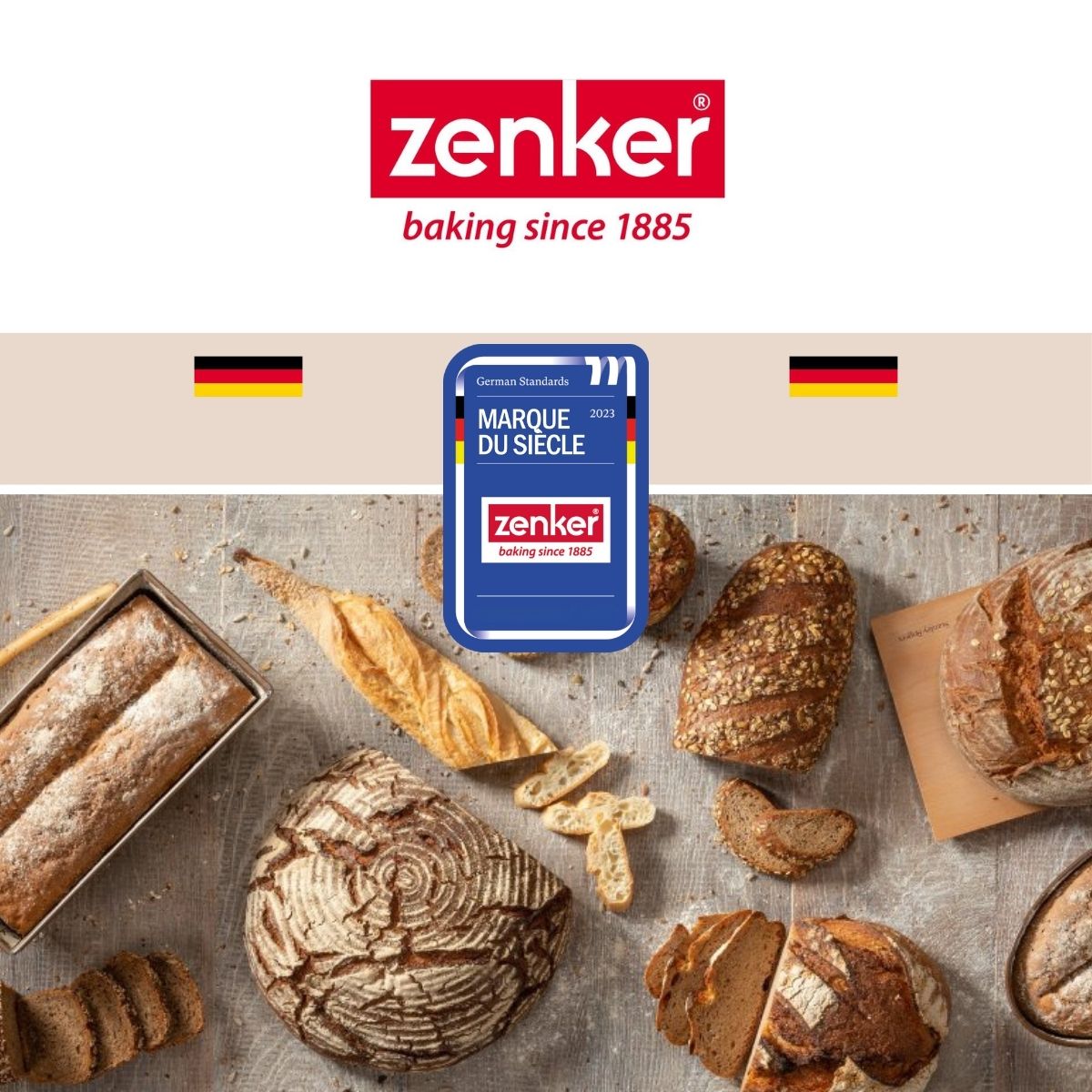 Lot de 2 plaques à pâtisserie perforées en aluminium Zenker Special Cooking Zenker - Mathon - 8