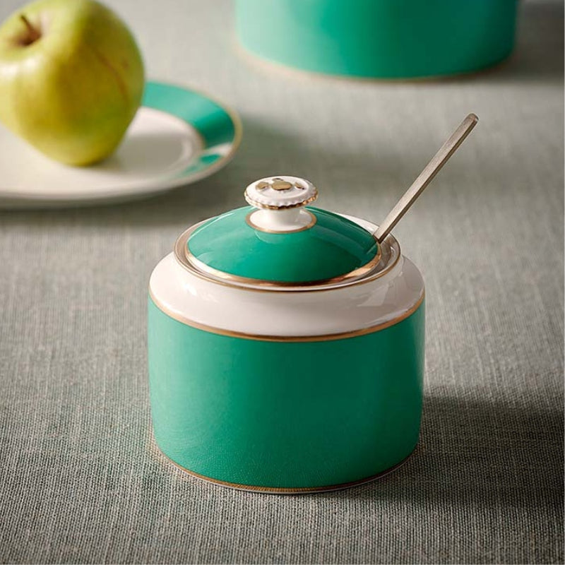 Sucrier Pip Chique Or-Vert - 550ml Pip Studio - Mathon - 1