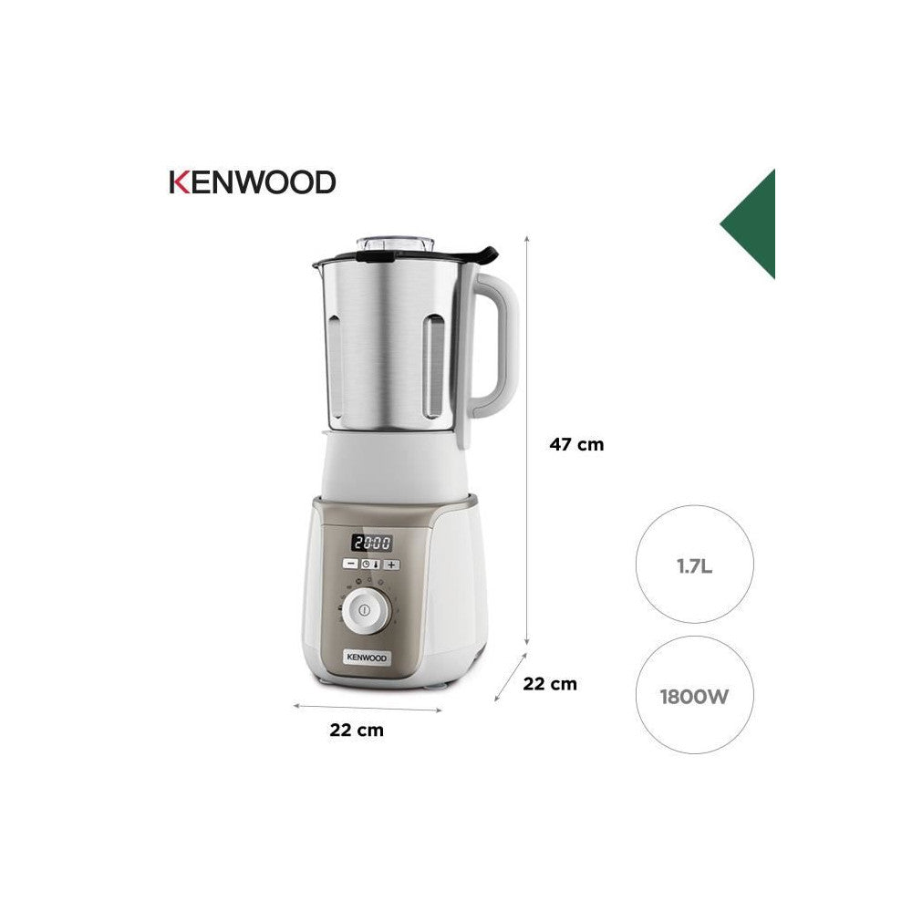 Blender Chauffant   Soupeasy+ Cbl30.000cp Blanc Et Champagne Kenwood - Mathon - 6