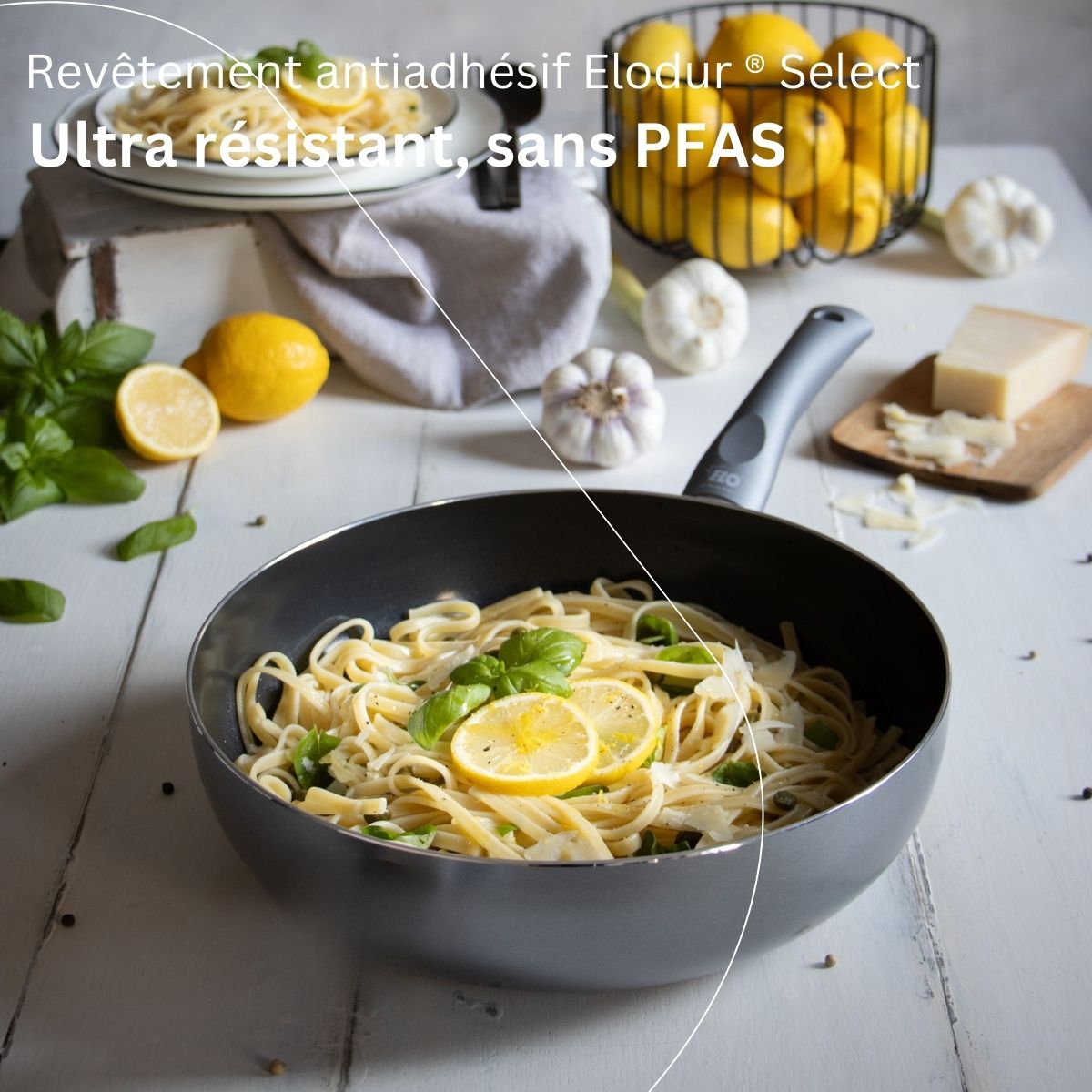 Wok 20 cm antiadhésif sans PFAS  Ducato Elo - Mathon - 4