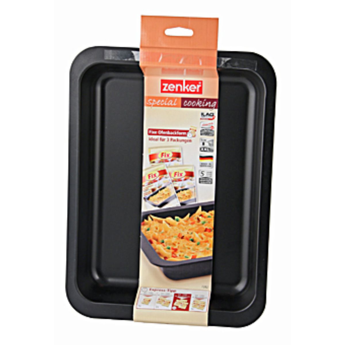 Ensemble de 2 Plats à four rectangulaire 37 x 27 cm Zenker Spécial Cooking Zenker - Mathon - 7