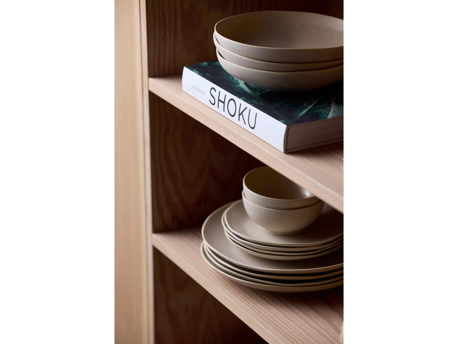 Bol UMAMI 23cm en grès émaillé Beige doux Villa Collection - Mathon - 9