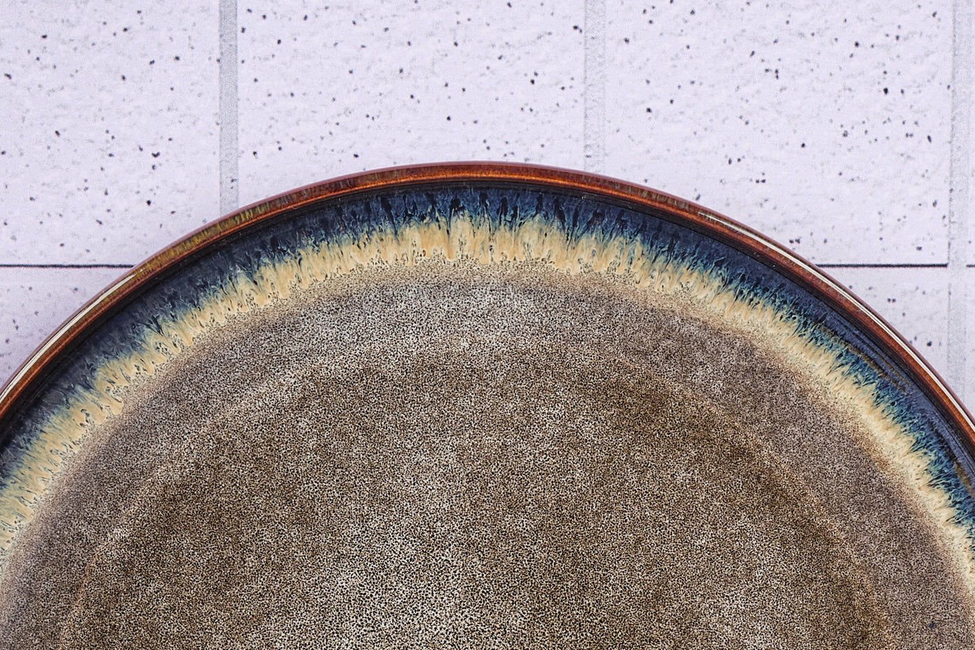 Plateau de service GENESIS Ø33cm - Basalte Björn - Mathon - 5