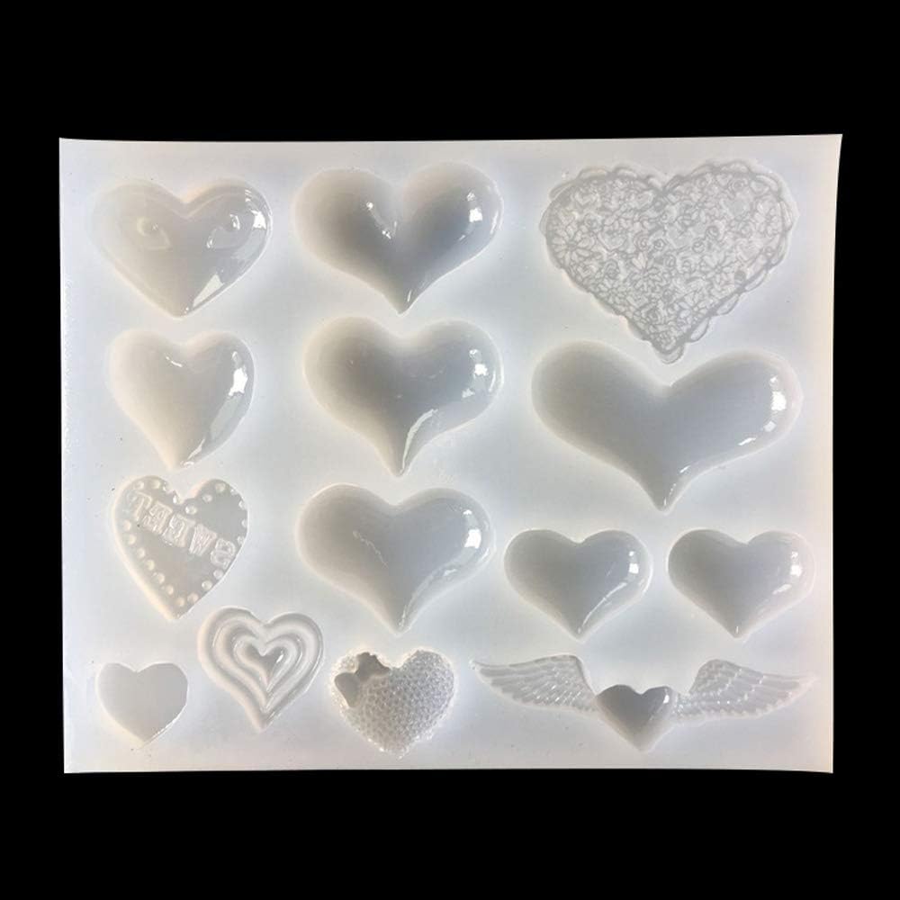 Moule Silicone coeur pour Chocolat Fondant Gâteau Gelée Bonbons Dessert Vendos85 - Mathon