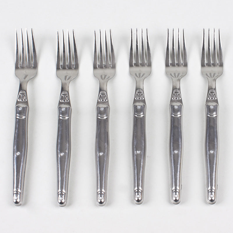 Coffret 6 fourchettes de table Laguiole en inox Jean Dubost - Mathon - 1
