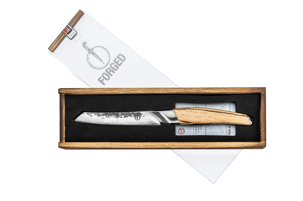 Couteau Ménager en acier inoxydable, KATAI, 12,5 cm Forged - Mathon - 3