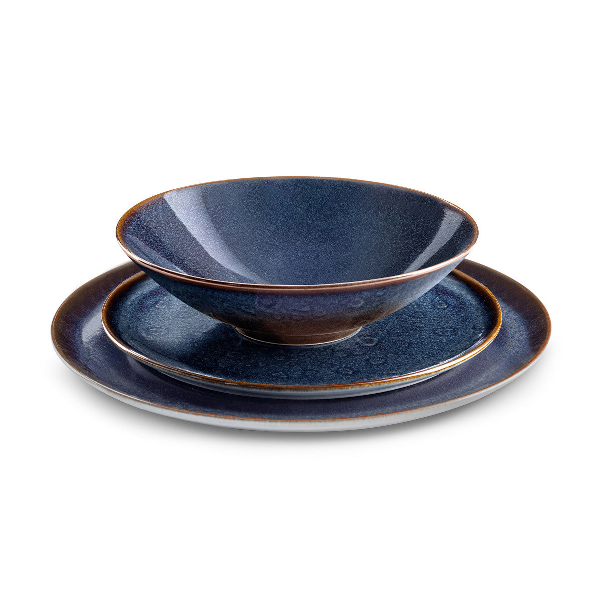 Yumi Bleu - Service de vaisselle 18 pièces Médard de Noblat - Mathon - 1