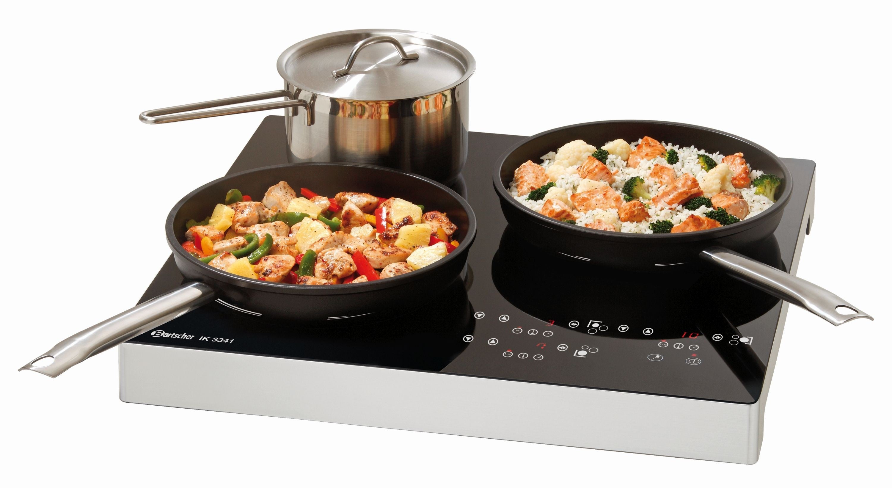 Plaque à Induction - 3,4 kW - L 510 x P 485 mm - Bartscher - Mathon - 1